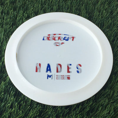 Discraft ESP Hades with Dye Line Blank Top Bottom Stamp - 169g White