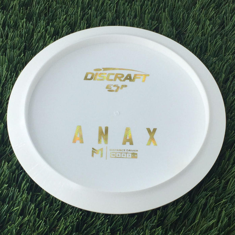 Discraft ESP Anax with Dye Line Blank Top Bottom Stamp - 174g White