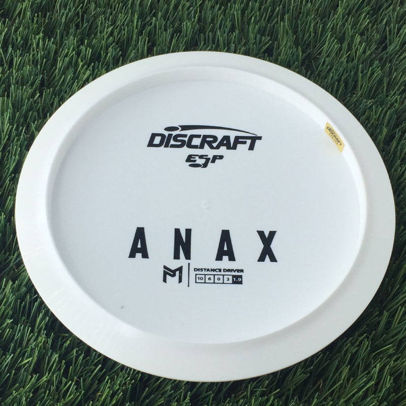 Discraft ESP Anax with Dye Line Blank Top Bottom Stamp - 174g White