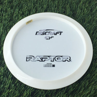 Discraft ESP Raptor with Dye Line Blank Top Bottom Stamp - 169g White