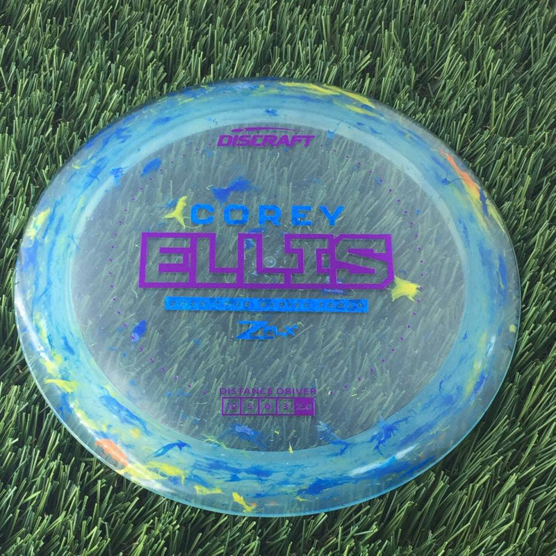 Discraft Jawbreaker Z FLX Force with Corey Ellis 2024 Tour Series Stamp - 174g - Translucent Blue