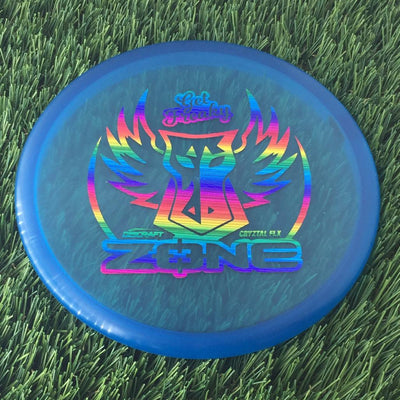 Discraft CryZtal Flx Zone with Get Freaky Dark Horse Stamp - 172g - Translucent Blue