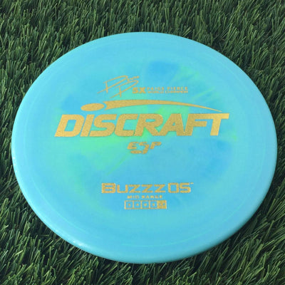 Discraft ESP BuzzzOS with PP 29190 5X Paige Pierce World Champion Stamp - 172g Light Blue