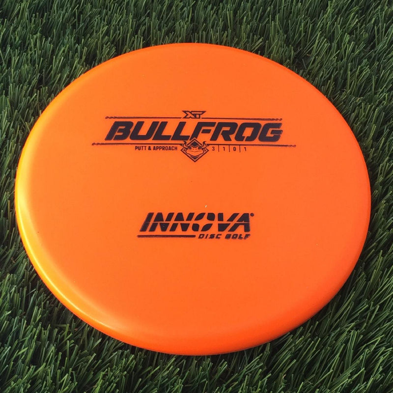 Innova XT Bullfrog with Burst Logo Stock Stamp - 175g Orange