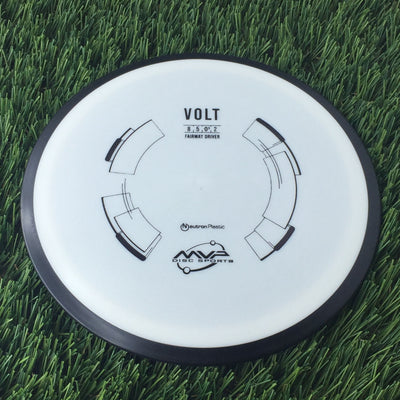 MVP Neutron Volt with Stock Stamp with Flight Numbers Stamp - 172g White