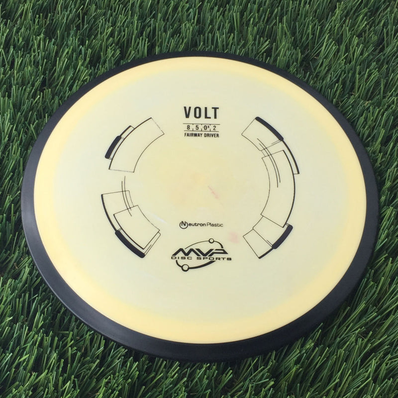 MVP Neutron Volt with Stock Stamp with Flight Numbers Stamp - 172g Orangish Cream