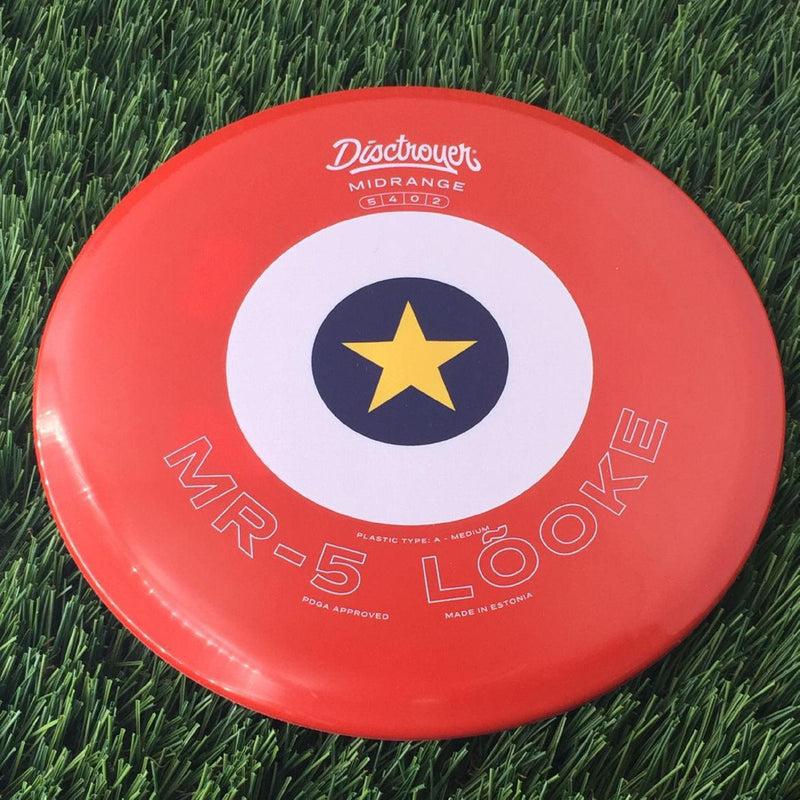 Disctroyer A-Medium Skylark / Looke MR-5 with Looke Stamp - 175g Red