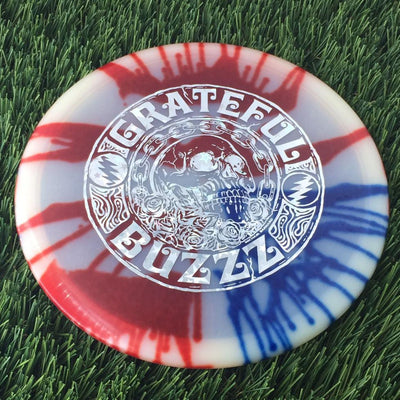 Discraft Elite Z Fly-Dyed Buzzz with 2023 Ledgestone Edition - Wave 2 Stamp - 180g - Translucent Flag