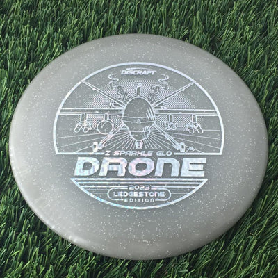 Discraft Elite Z Sparkle Glow Drone with 2023 Ledgestone Edition - Wave 2 Stamp - 177g Grey