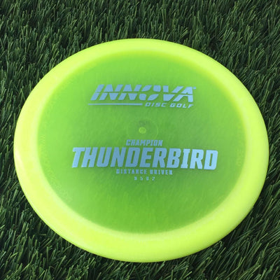 Innova Champion Thunderbird with Burst Logo Stock Stamp - 142g - Translucent Light Yellow