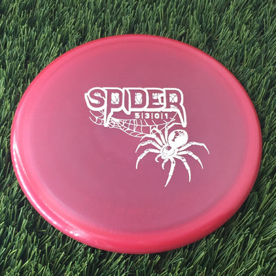 Innova Champion Spider with Artist's Corner - Black Widow Stamp - 175g - Translucent Red