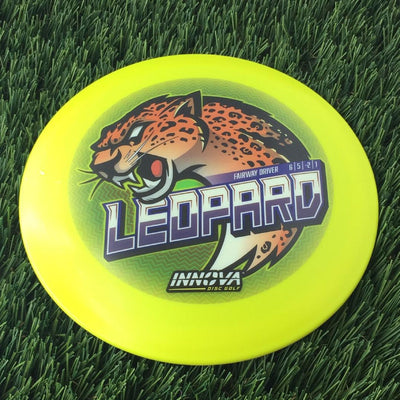 Innova DX Leopard with INNfuse Stock Stamp - 145g Yellow