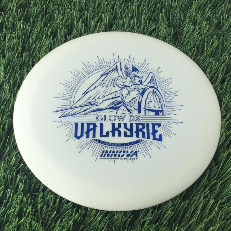 Innova DX Glow Valkyrie with Burst Logo Stock Character Stamp - 165g Glow