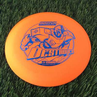 Innova DX Destroyer with Burst Logo Stock Stamp - 161g Orange