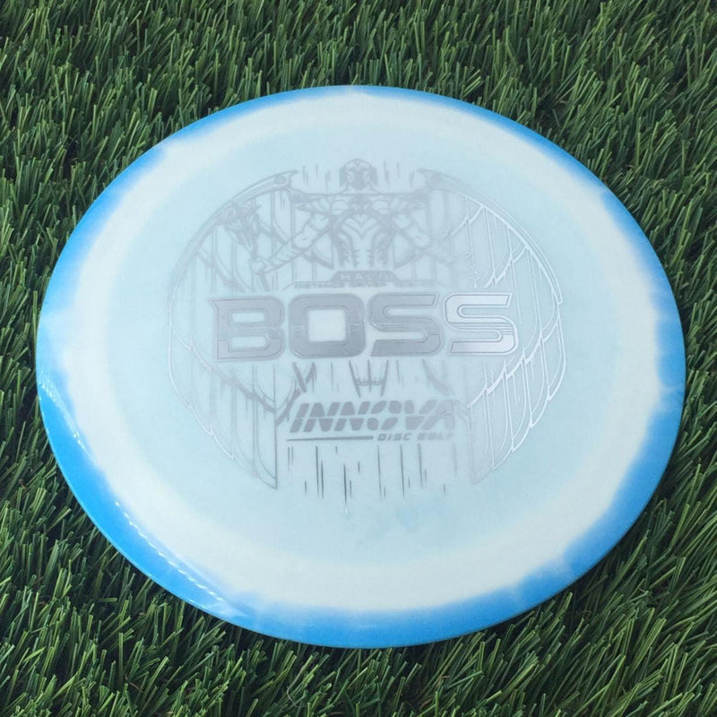 Innova Halo Star Boss with Burst Logo Stock Stamp - 172g Muted Blue