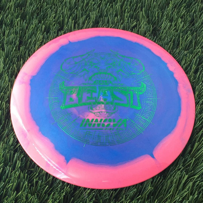 Innova Halo Star Beast with Burst Logo Stock Stamp - 158g Turquoise Pink