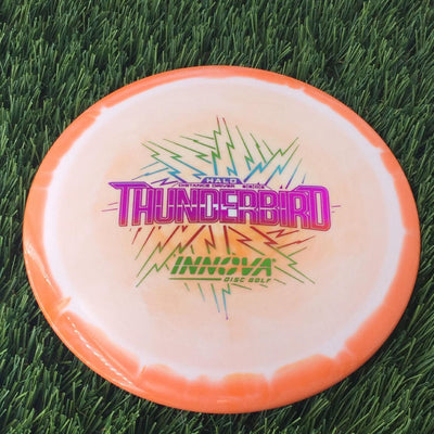 Innova Halo Star Thunderbird with Burst Logo Stock Stamp - 172g Orange