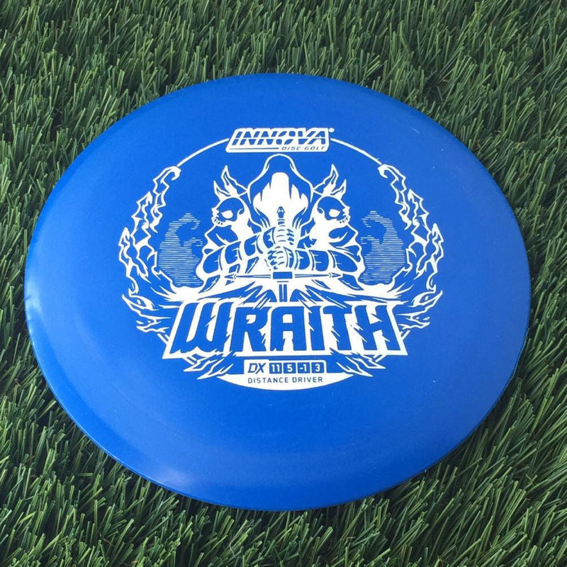 Innova DX Wraith with Burst Logo Stock Stamp - 138g Blue