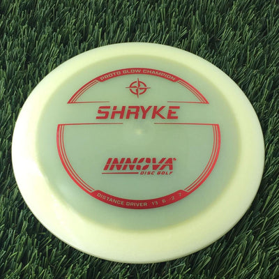 Innova Proto Glow Champion Champion Shryke with Burst Logo Stock Stamp - 162g - Translucent Glow