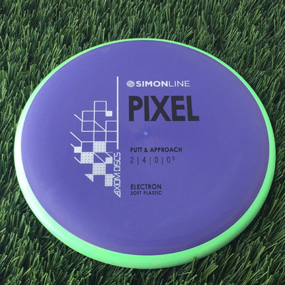 Axiom Electron Soft Pixel with SimonLine Stock Stamp - 169g Purple