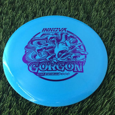 Innova Star Gorgon with Burst Logo Stock Stamp - 166g Blue