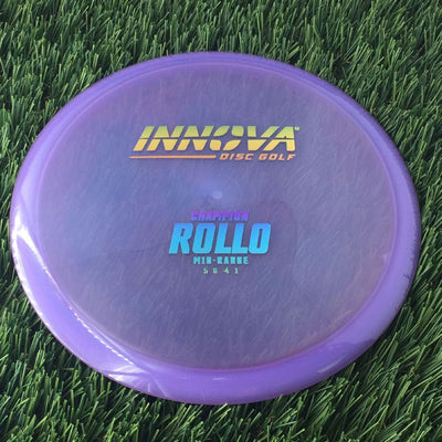 Innova Champion Rollo with Burst Logo Stock Stamp - 167g - Translucent Purple