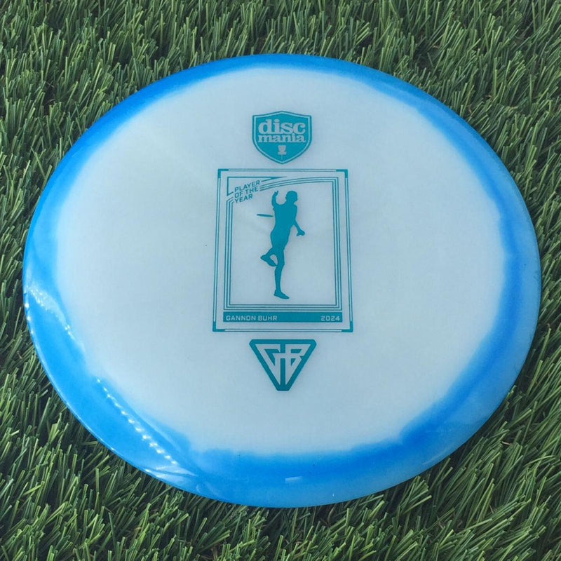 Discmania Alloy Function with Gannon Buhr - 2024 Player of the Year Trading Card - GB Logo Stamp - 174g - Translucent Bluish White