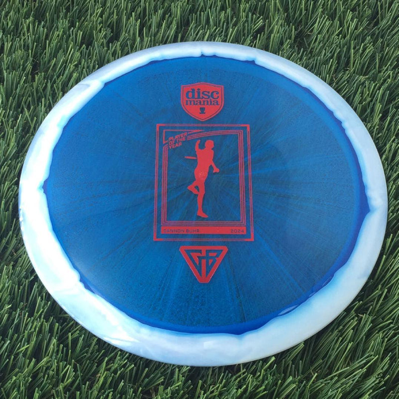 Discmania Alloy Function with Gannon Buhr - 2024 Player of the Year Trading Card - GB Logo Stamp - 173g - Translucent Dark Blue