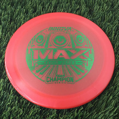 Innova Champion Luster Max with Kevin "KJUSA" Jones Team Champion Series 2025 Stamp - 175g - Translucent Salmon Pink