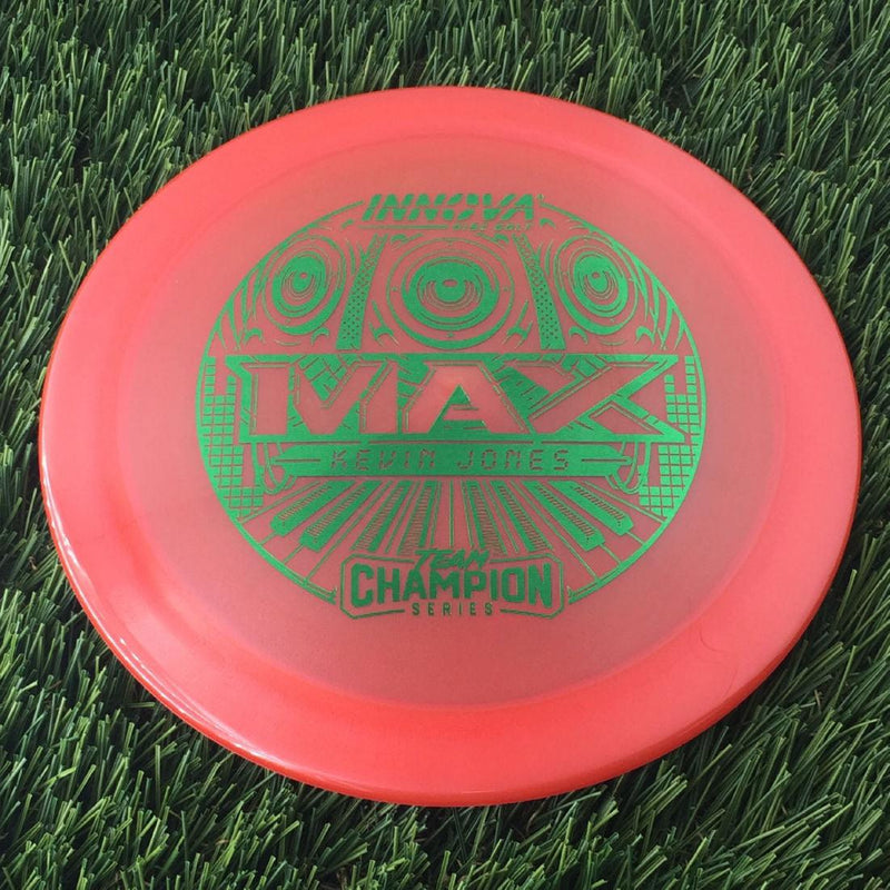 Innova Champion Luster Max with Kevin "KJUSA" Jones Team Champion Series 2025 Stamp - 175g - Translucent Salmon Pink