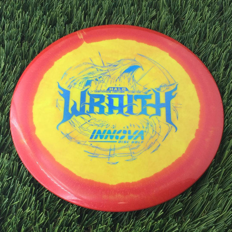 Innova Halo Star Wraith with Burst Logo Stock Stamp - 157g Orangish Red