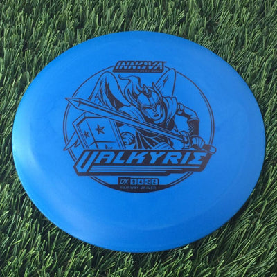 Innova DX Valkyrie with Burst Logo Stock Stamp - 163g Blue