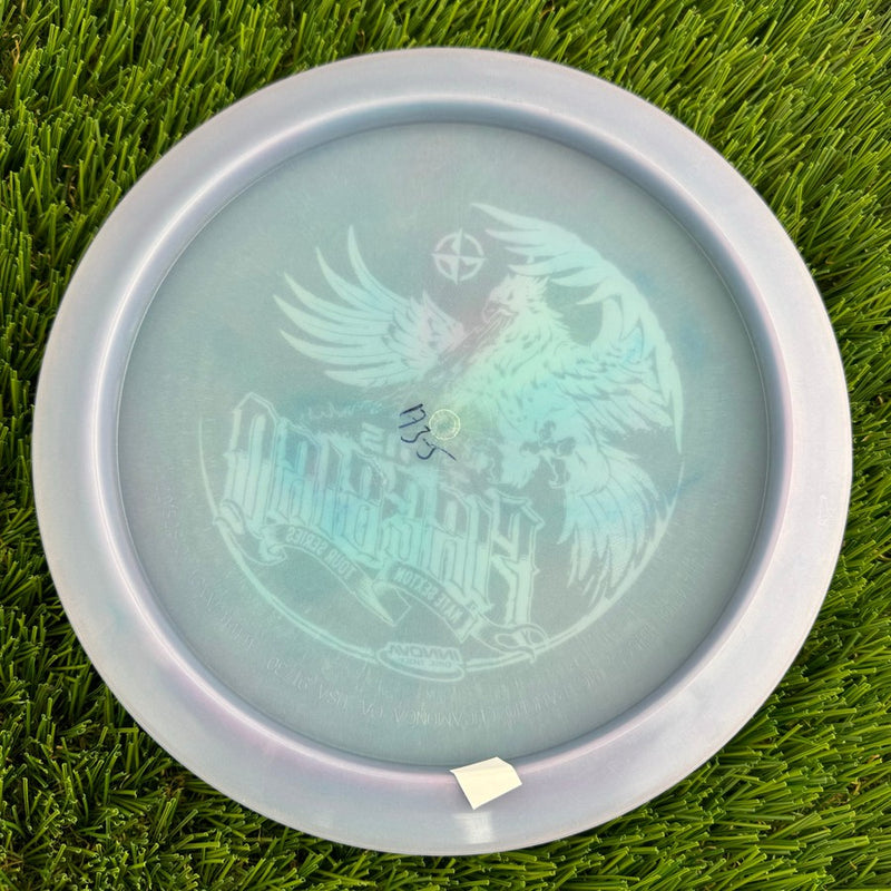 Auction! Innova Champion Glow Color Firebird with Nate Sexton 2022 Tour Series Sexy Bird Stamp - 175g - Solid Blurple