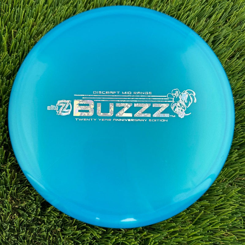 Auction! Discraft Elite Z Buzzz with Twenty Year Anniversary Edition Stamp - 176g - Translucent Blue