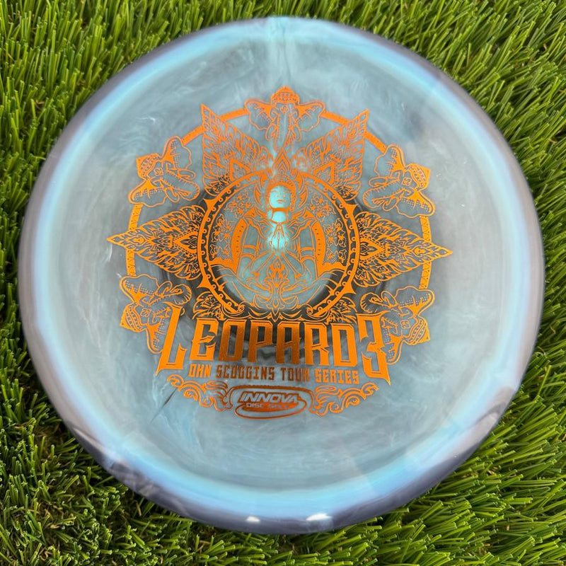 Auction! Innova Halo Star Leopard3 with Ohn Scoggins Tour Series 2022 Stamp - 175g - Solid Dark Blue