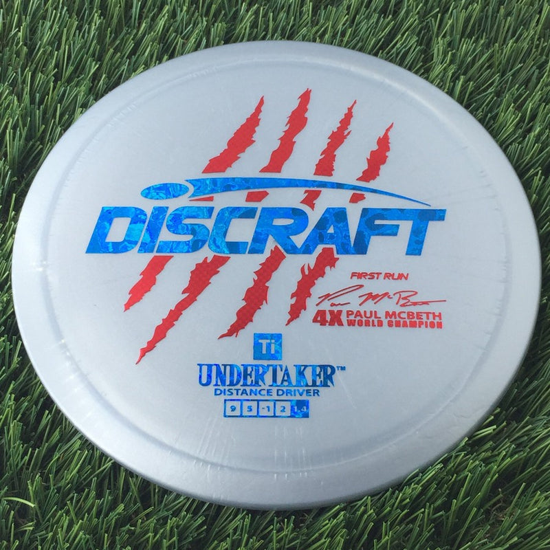 Paul McBeth 4x World Champion Claw Ti Undertaker | Discraft