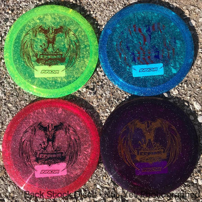 Innova Champion Metal Flake Teebird3 with Paul McBeth 2017 Tour Series TeeBird3 Stamp