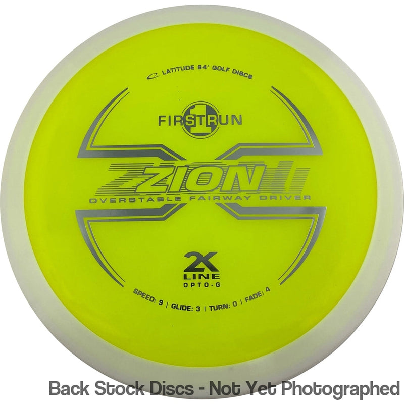 Latitude 64 2K Opto-G Zion with First Run Stamp