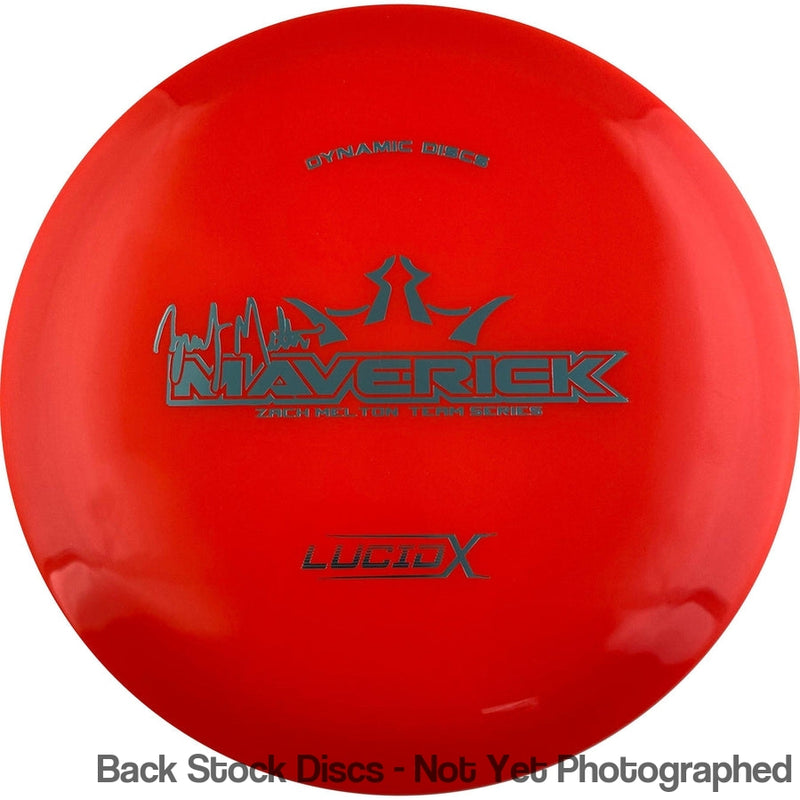 Dynamic Discs Lucid-X Maverick with Zach Melton 2018 Team Series Stamp