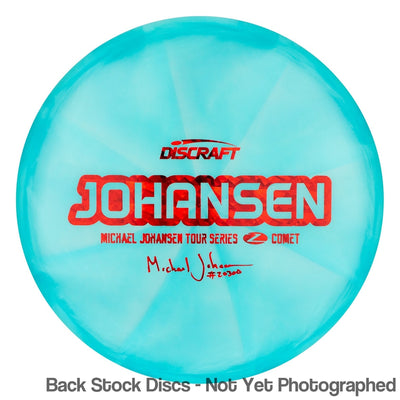 Discraft Elite Z Swirl Comet with Michael Johansen Tour Series 2020 Stamp