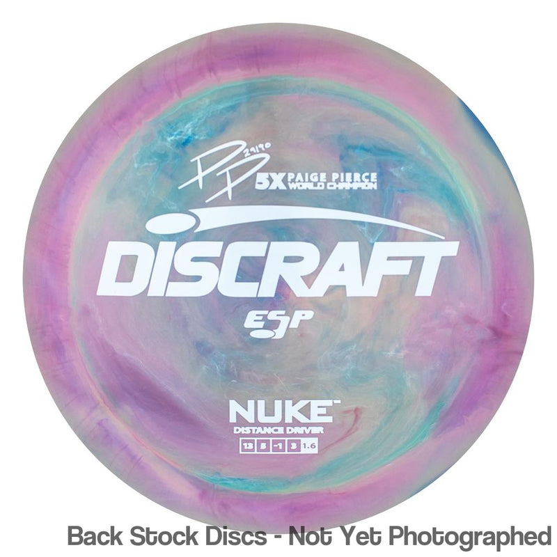 Discraft ESP Nuke with PP 29190 5X Paige Pierce World Champion Stamp