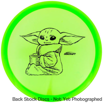 Discraft Elite Z Star Wars Buzzz with Mandalorian - The Child Sitting Stamp