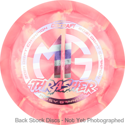 Discraft ESP Swirl Thrasher with MG Missy Gannon 2021 DGPT Champion Stamp