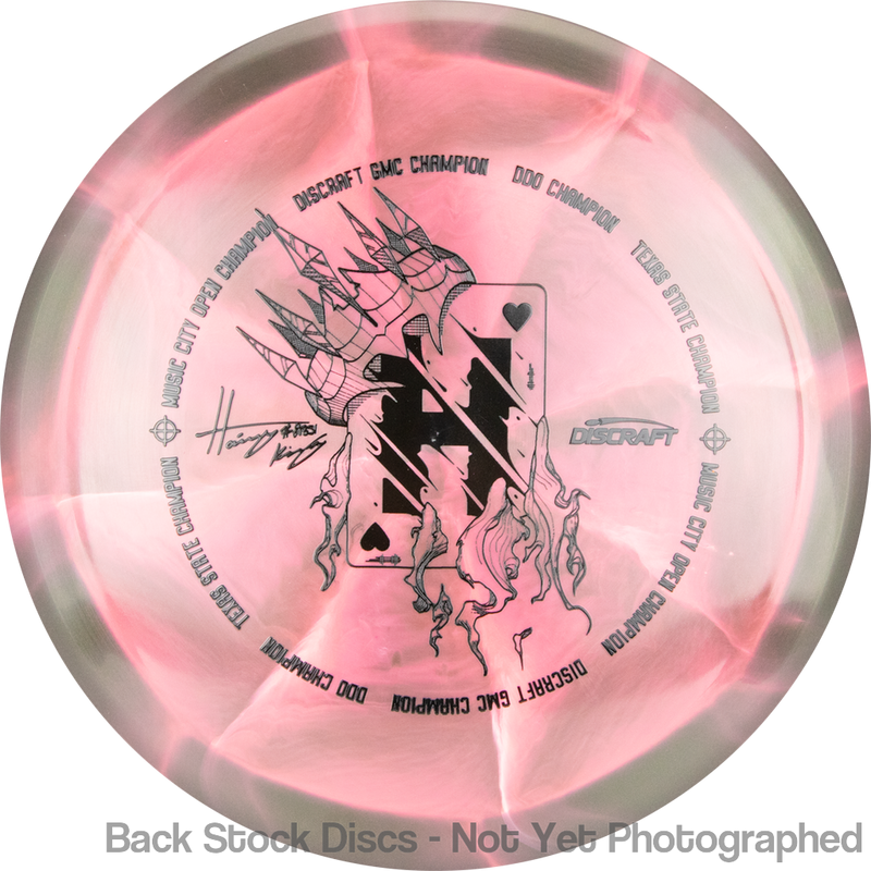 Discraft ESP Swirl Vulture with Hailey King Tour Champion Card Stamp