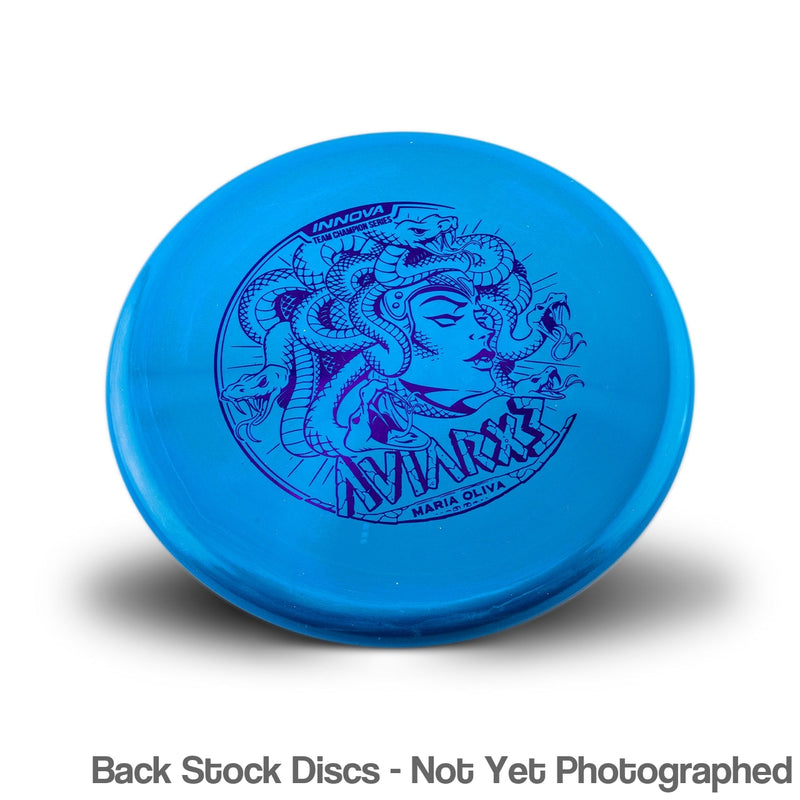 Innova Star AviarX3 with Maria Oliva 2022 Team Champion Tour Series Stamp