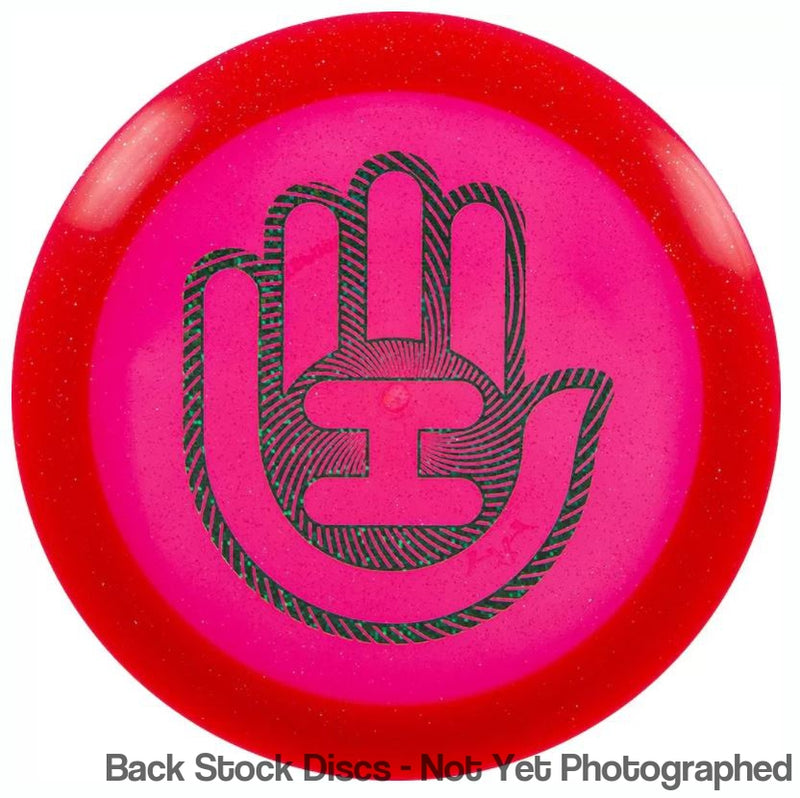 Dynamic Discs Lucid Sparkle Trespass with Handeye Highrise Stamp