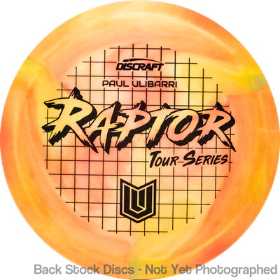 Discraft ESP Swirl Raptor with Paul Ulibarri Tour Series 2022 Stamp