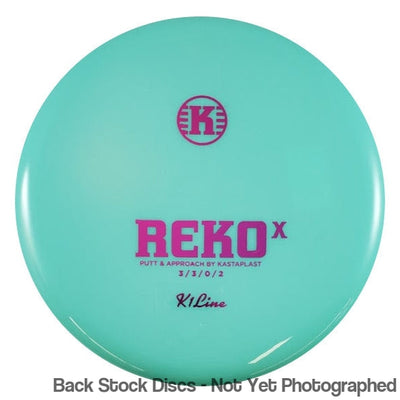 Kastaplast K1 Reko X with First Run Mint Green Disc Stamp