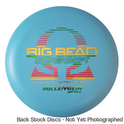 Millennium Millennium Super Soft Omega Big Bead with Run 2.8 Stamp