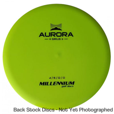 Millennium Sirius Aurora MS with Run 1.5 Stamp